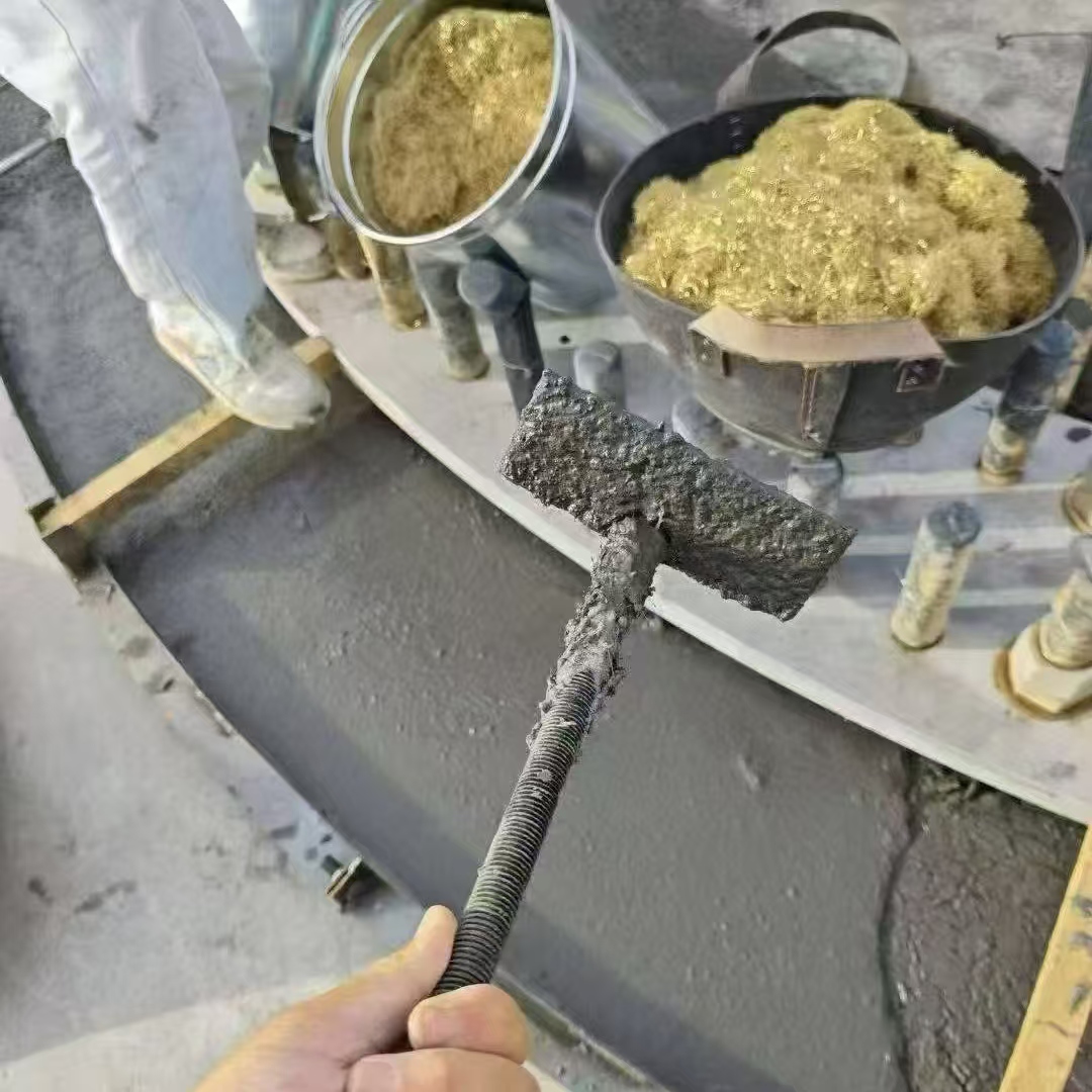福泉C120钢纤维高强无收灌浆料 轧机压缩机汽轮机发电机锻压设备底座灌浆材料